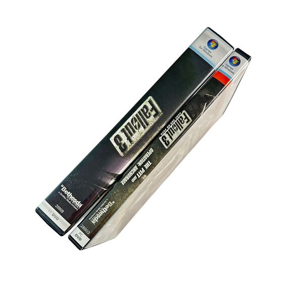 Fallout 3 PC DVD Video Game CIB & Game AddOn Pack The Pitt & Operation: Anchorag - Picture 4 of 8